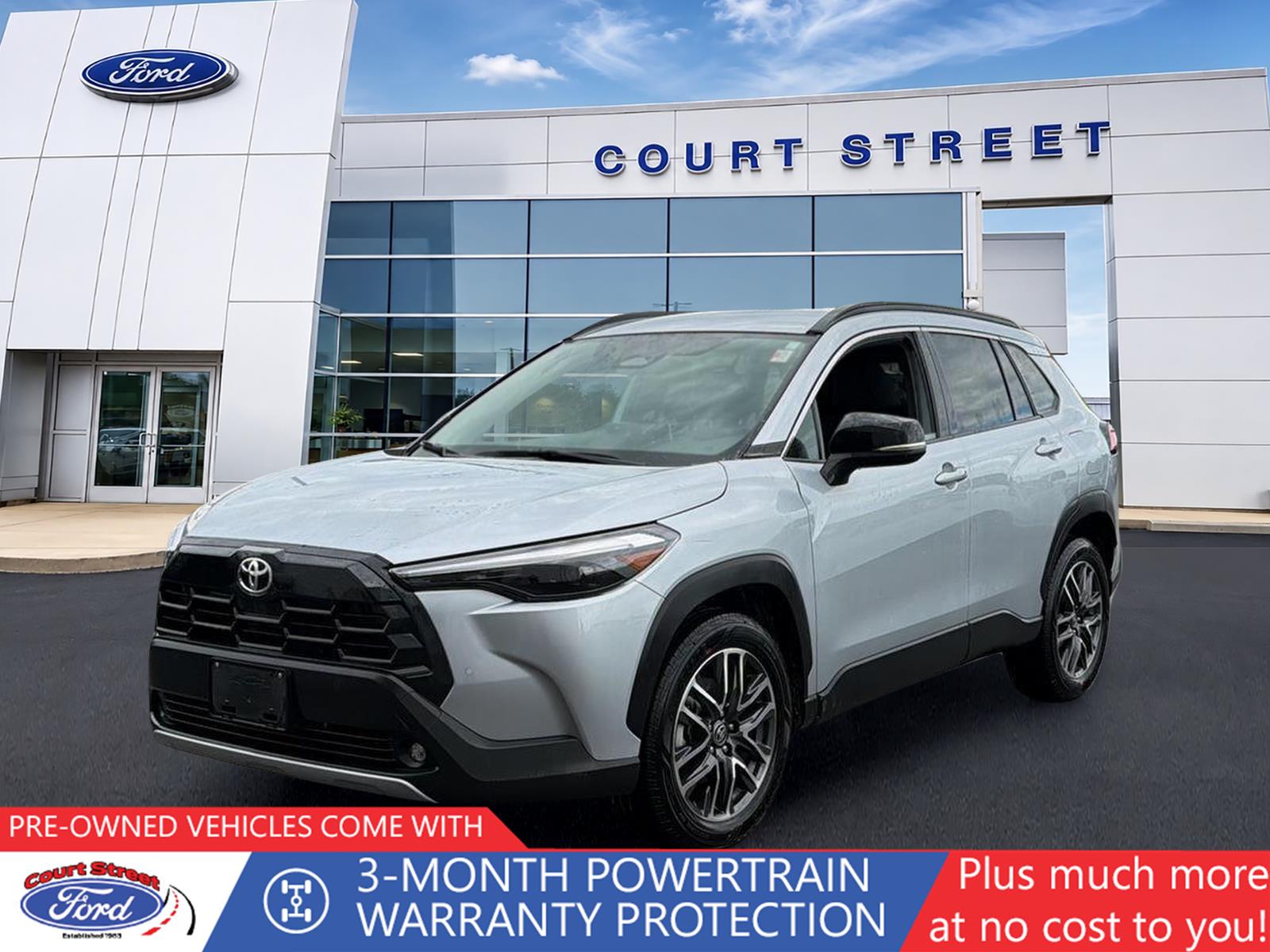 Sonic Silver 2026 Toyota Corolla Cross SUV / Crossover Front-Wheel Drive Continuously Variable Transmission