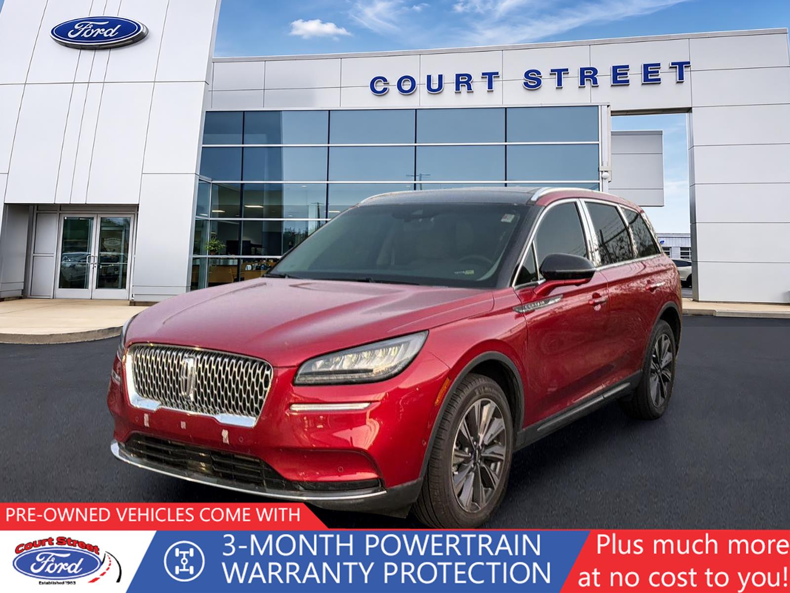 Red Carpet 2020 Lincoln Corsair SUV / Crossover Front-Wheel Drive 8-Speed Automatic