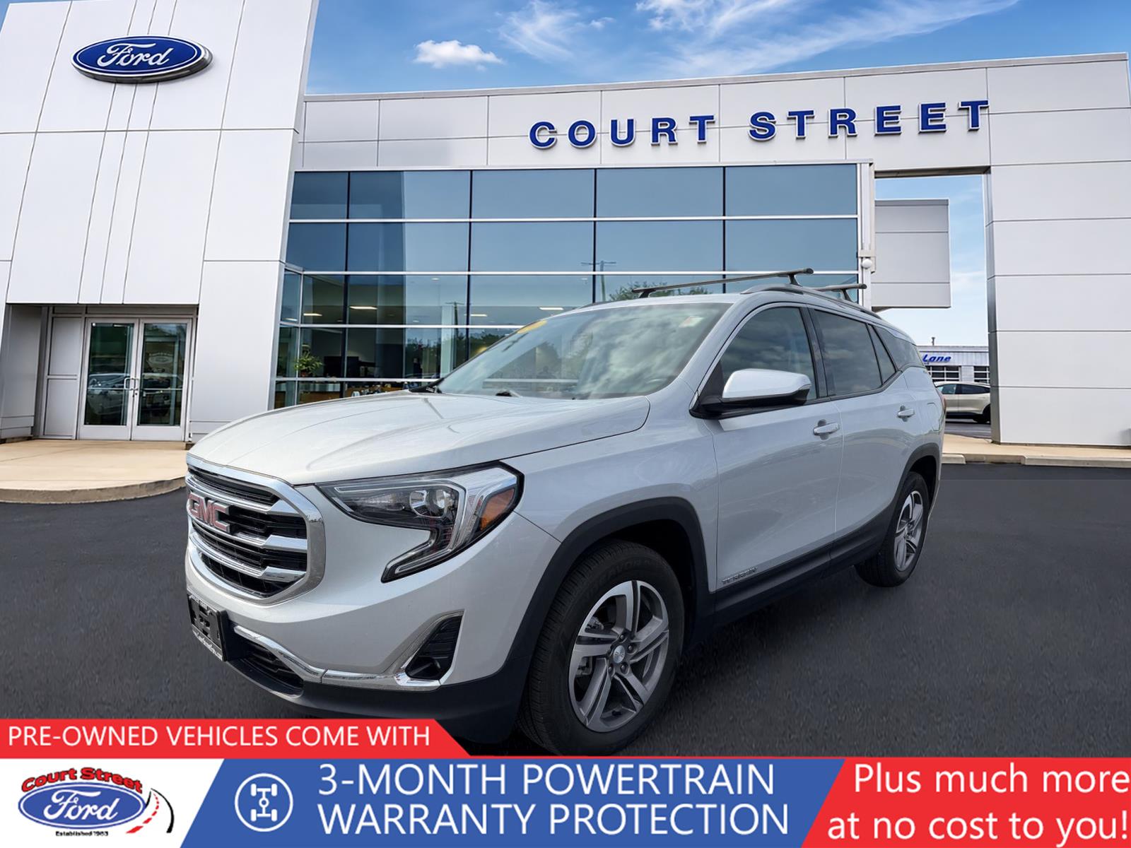 Quicksilver Metallic 2021 GMC Terrain SUV / Crossover Four-Wheel Drive 9-Speed Automatic