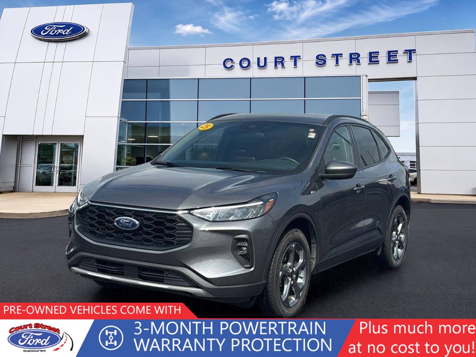 Carbonized Gray 2025 Ford Escape SUV / Crossover All-Wheel Drive 8-Speed Automatic