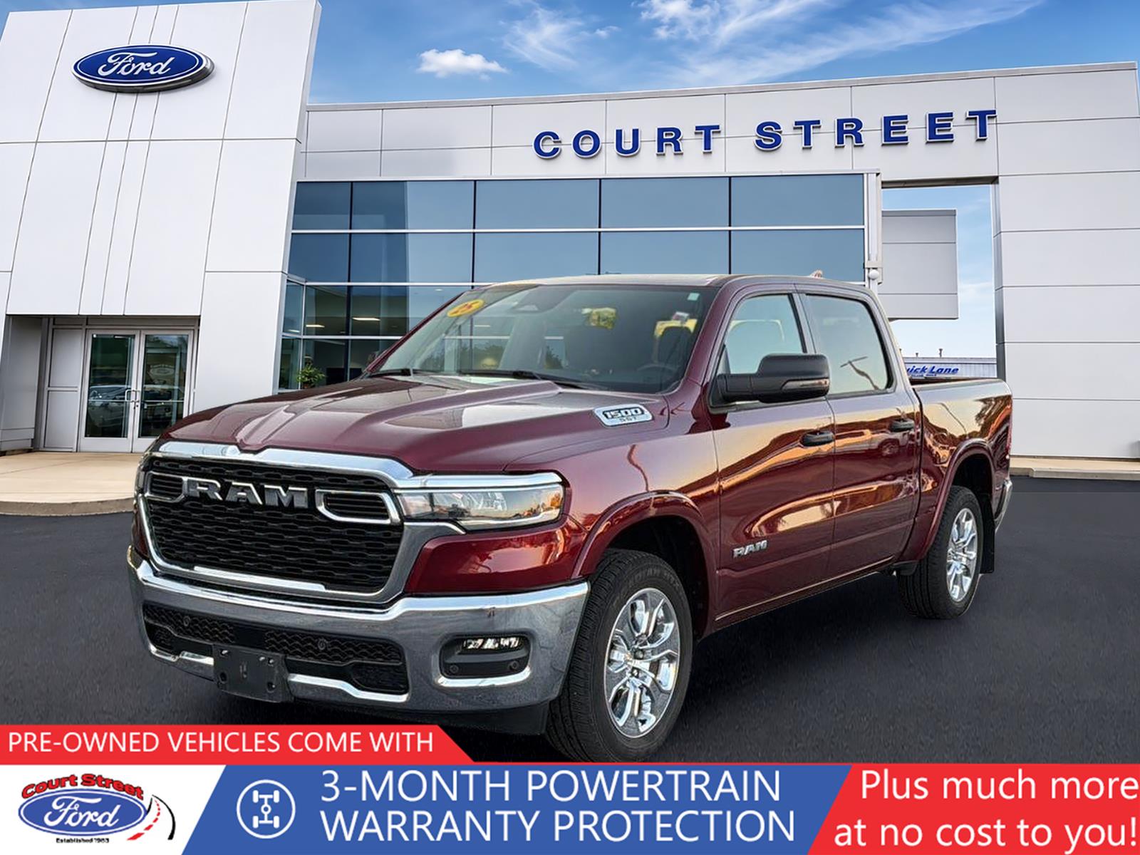  2025 RAM 1500 Big Horn Crew Cab 4WD   
