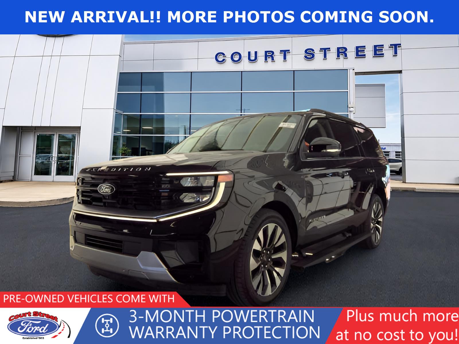 Agate Black 2026 Ford Expedition SUV / Crossover Four-Wheel Drive