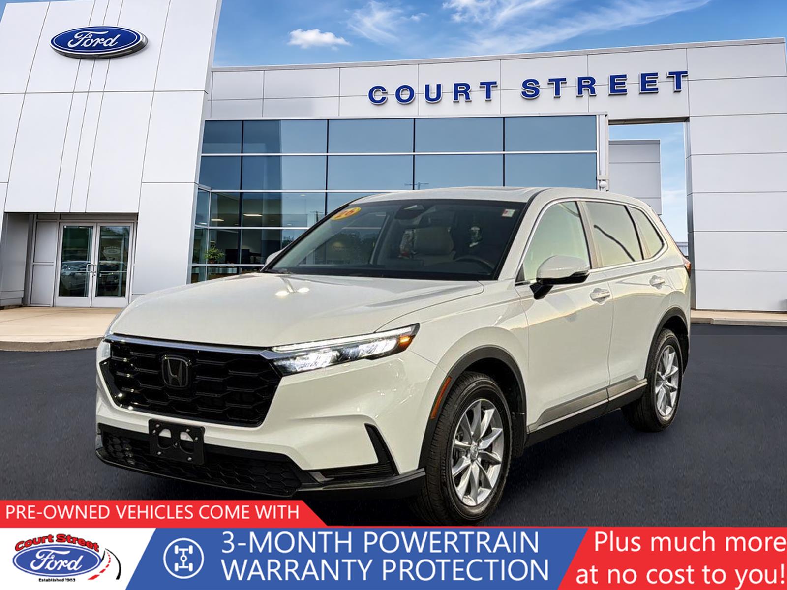 Platinum White Pearl 2026 Honda CR-V SUV / Crossover All-Wheel Drive Continuously Variable Transmission