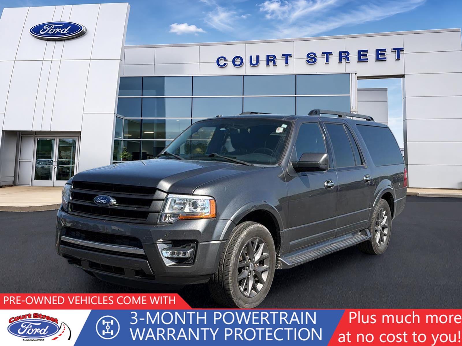 Gray (Magnetic) 2017 Ford Expedition SUV / Crossover Four-Wheel Drive 6-Speed Automatic