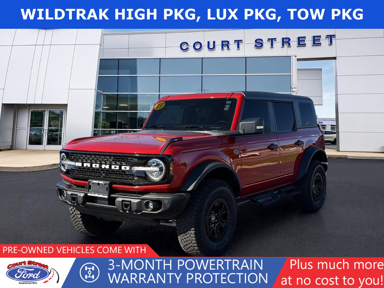 2023 Ford Bronco Wildtrak Advanced 4-Door 4WD