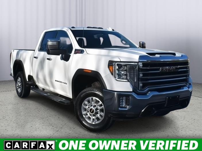 Summit White 2023 GMC Sierra 2500HD Pickup Truck Four-Wheel Drive Automatic