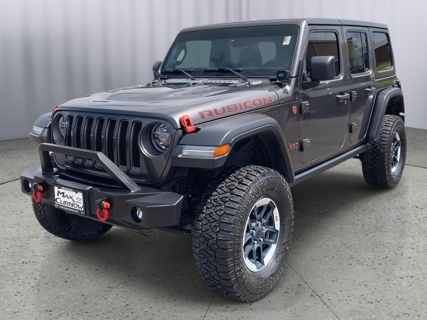 Gray (Granite Crystal Metallic Clearcoat) 2019 Jeep Wrangler Unlimited Rubicon 4WD SUV / Crossover Four-Wheel Drive 6-Speed Manual
