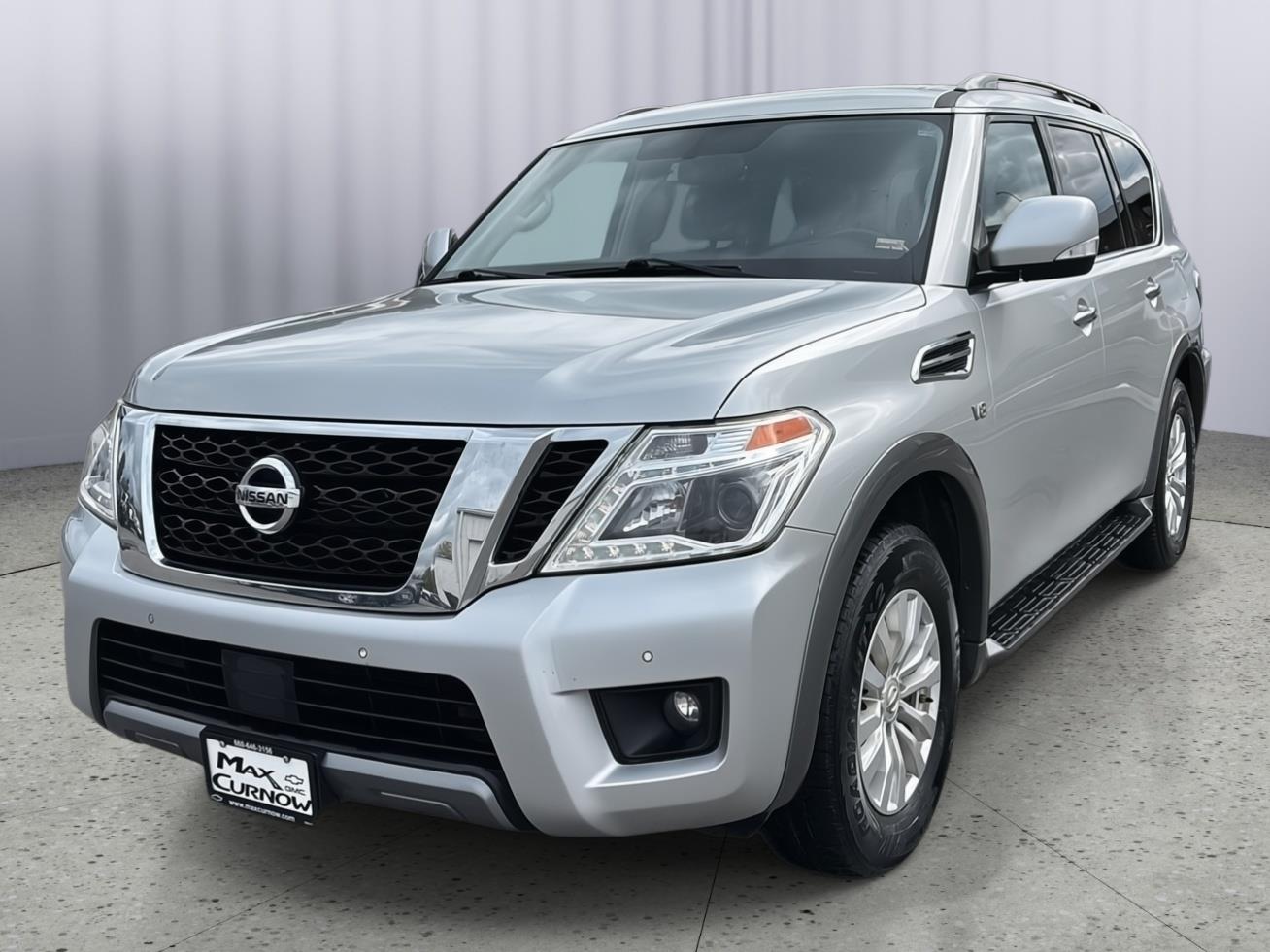 Brilliant Silver Metallic 2019 Nissan Armada SV 4WD SUV / Crossover Four-Wheel Drive Automatic