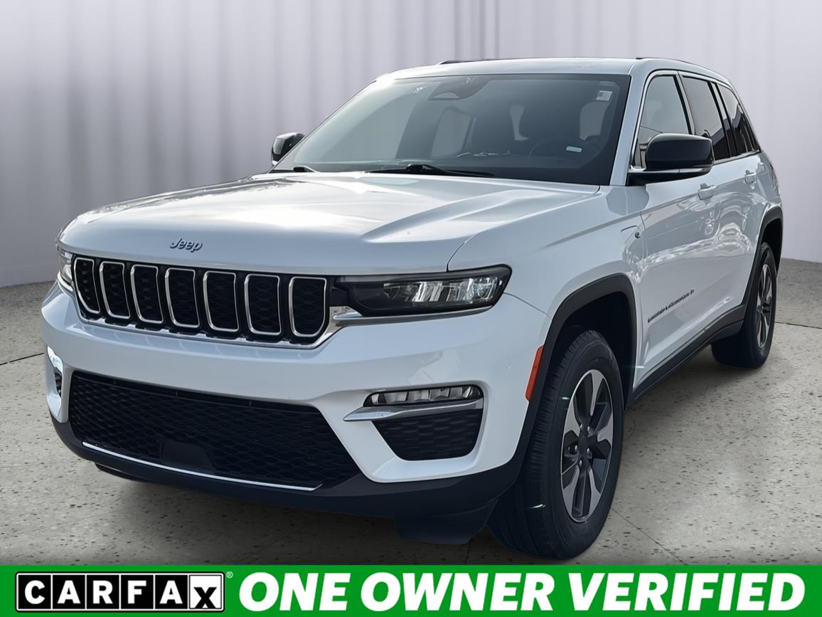 Bright White Clearcoat 2024 Jeep Grand Cherokee 4xe SUV / Crossover Four-Wheel Drive 8-Speed Automatic