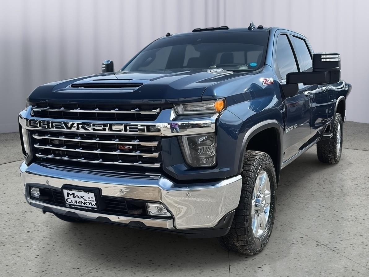 Northsky Blue Metallic 2020 Chevrolet Silverado 2500HD LTZ Crew Cab 4WD Pickup Truck Four-Wheel Drive Automatic