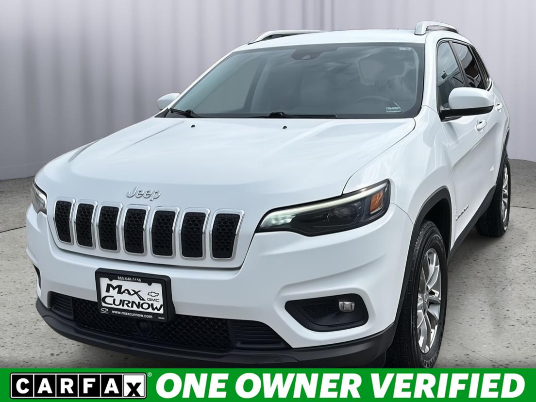 Bright White Clearcoat 2021 Jeep Cherokee Latitude Plus 4WD SUV / Crossover Four-Wheel Drive 9-Speed Automatic