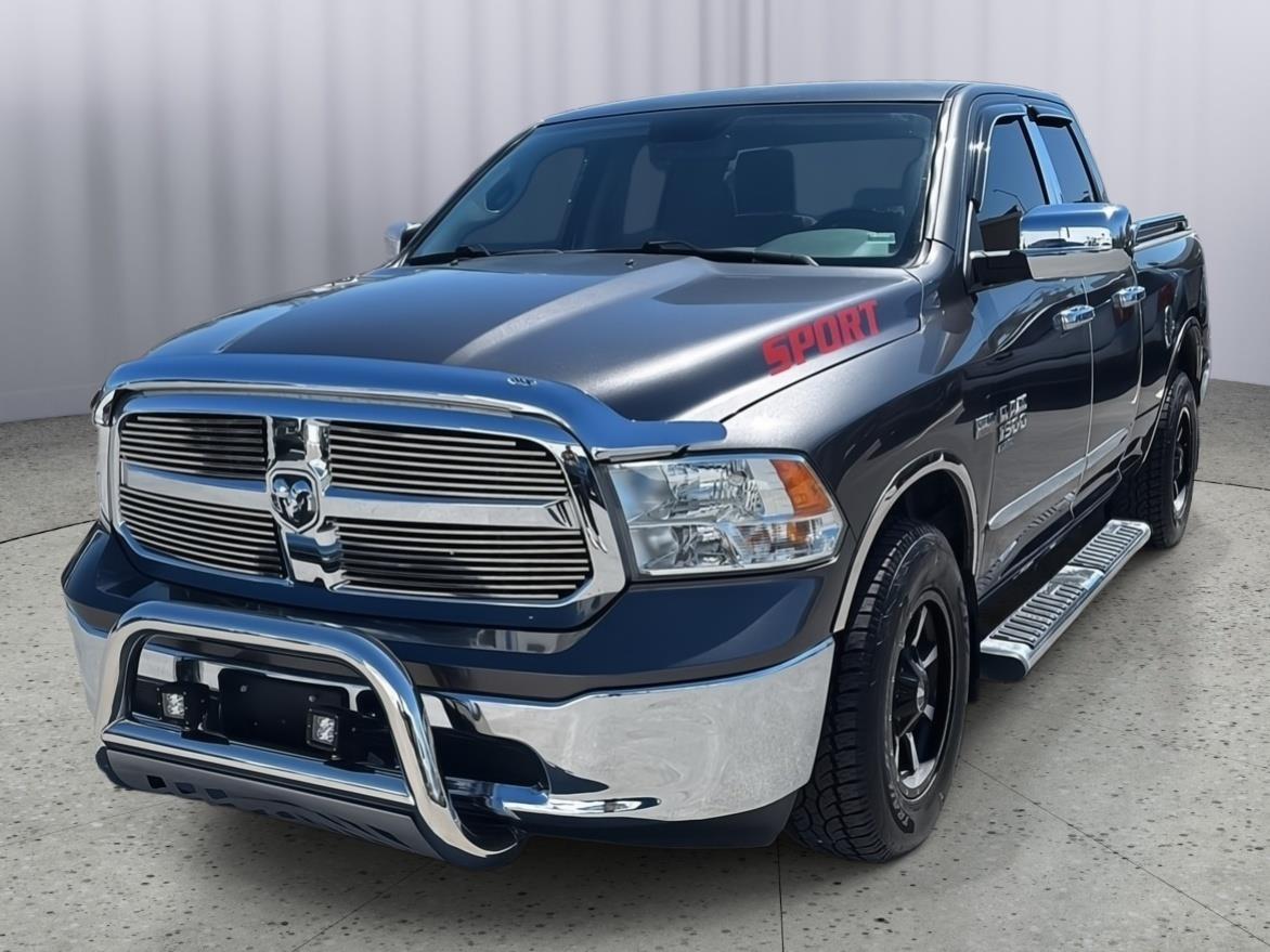 Gray (Granite Crystal Metallic Clearcoat) 2019 RAM 1500 Classic Tradesman Quad Cab RWD Pickup Truck 4X2 8-Speed Automatic