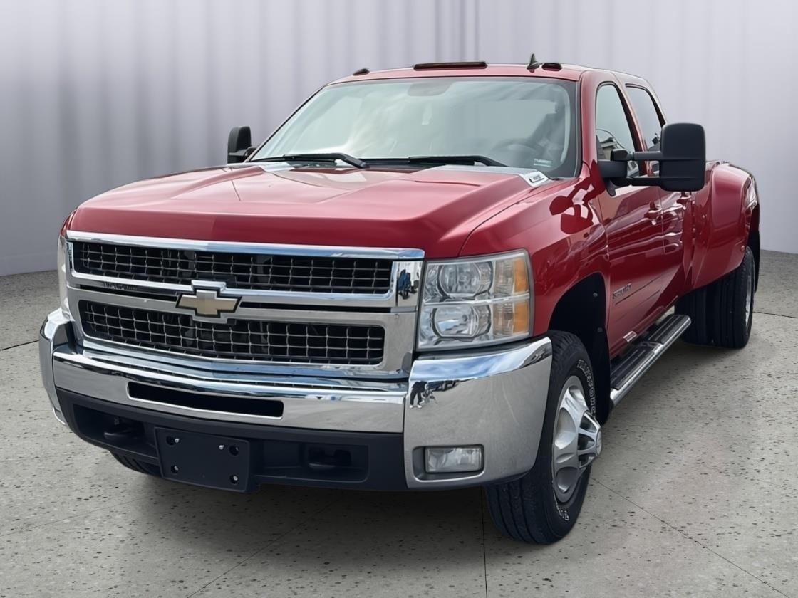 Victory Red 2010 Chevrolet Silverado 3500HD LTZ Crew Cab LB DRW 4WD Pickup Truck Four-Wheel Drive 6-Speed Automatic