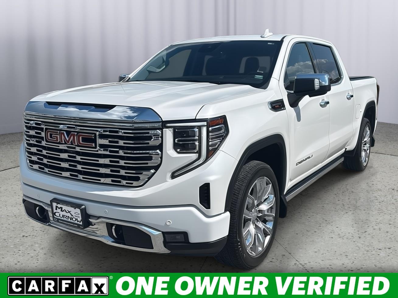 White Frost Tricoat 2023 GMC Sierra 1500 Pickup Truck Four-Wheel Drive Automatic