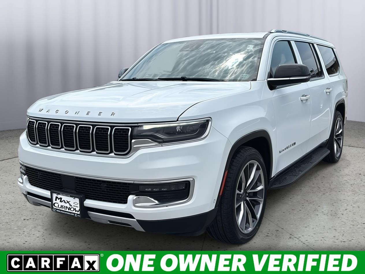 Bright White Clearcoat 2023 Jeep Wagoneer L SUV / Crossover Four-Wheel Drive 8-Speed Automatic