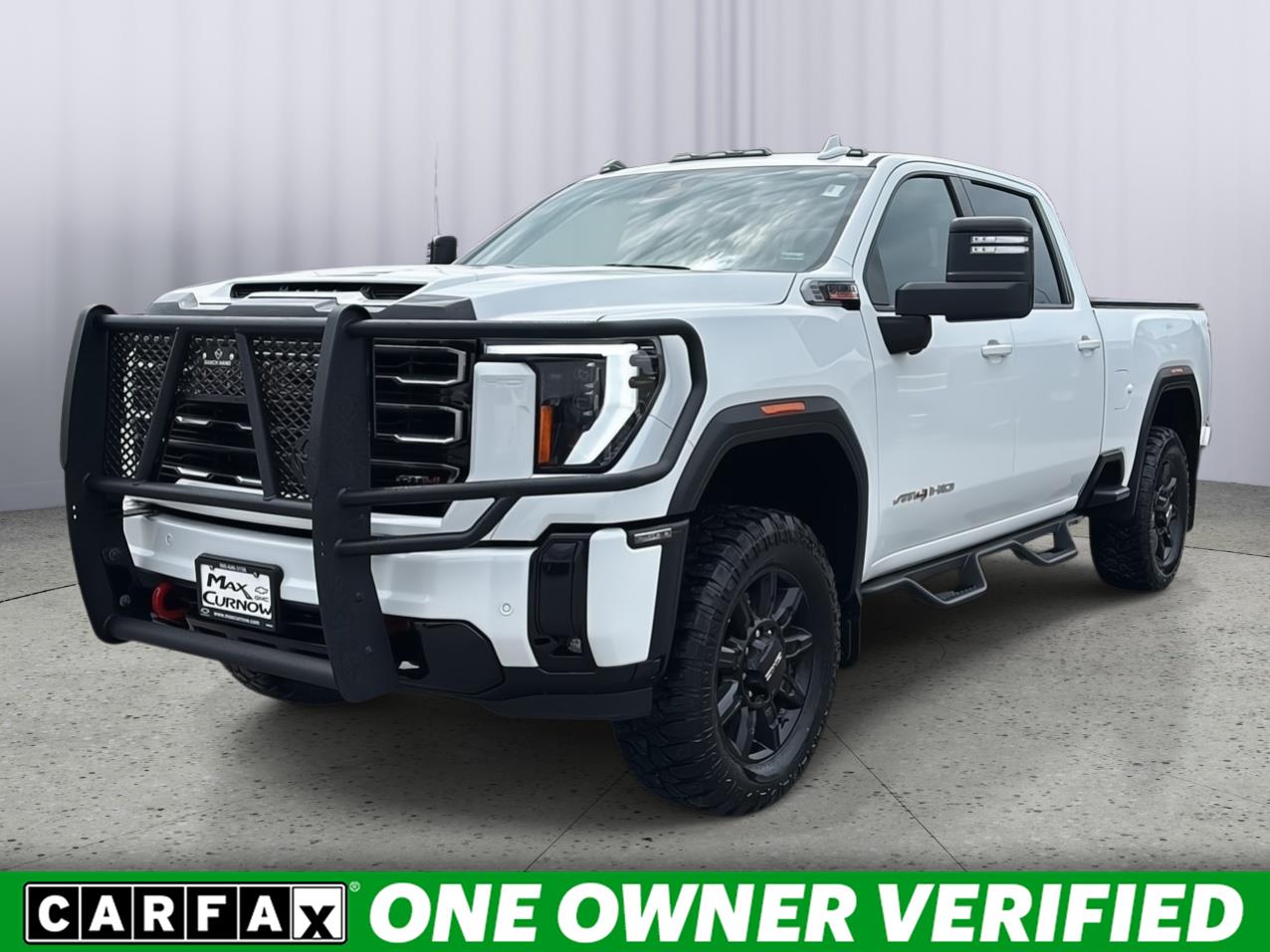 Summit White 2025 GMC Sierra 2500HD Pickup Truck Four-Wheel Drive Automatic