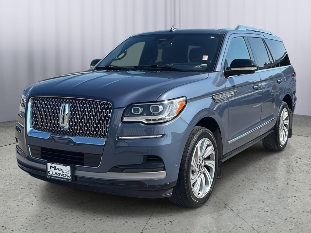 Ocean Drive Blue Metallic Tinted Clearcoat 2023 Lincoln Navigator SUV / Crossover Four-Wheel Drive Automatic