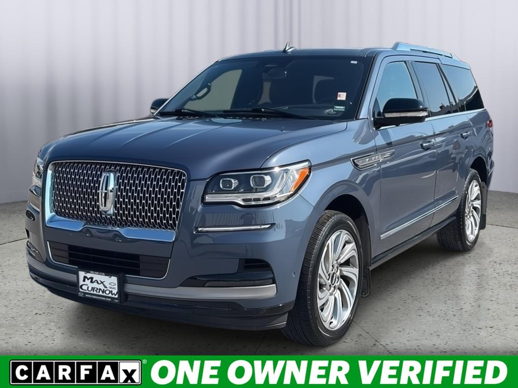 Ocean Drive Blue Metallic Tinted Clearcoat 2023 Lincoln Navigator SUV / Crossover Four-Wheel Drive Automatic