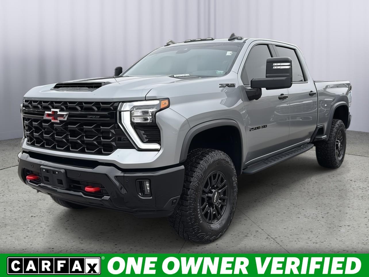 Sterling Gray Metallic 2025 Chevrolet Silverado 2500HD Pickup Truck Four-Wheel Drive Automatic