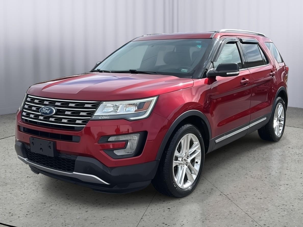 Ruby Red Metallic Tinted Clearcoat 2017 Ford Explorer SUV / Crossover All-Wheel Drive 6-Speed Automatic