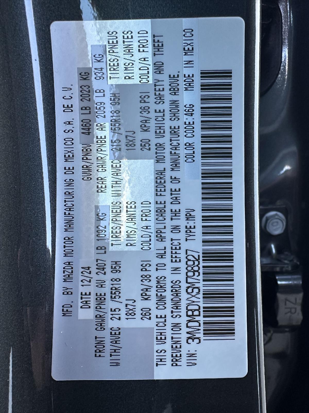 New 2025 Mazda CX-30 2.5 Turbo Premium Package SUV for sale in Lincoln NE