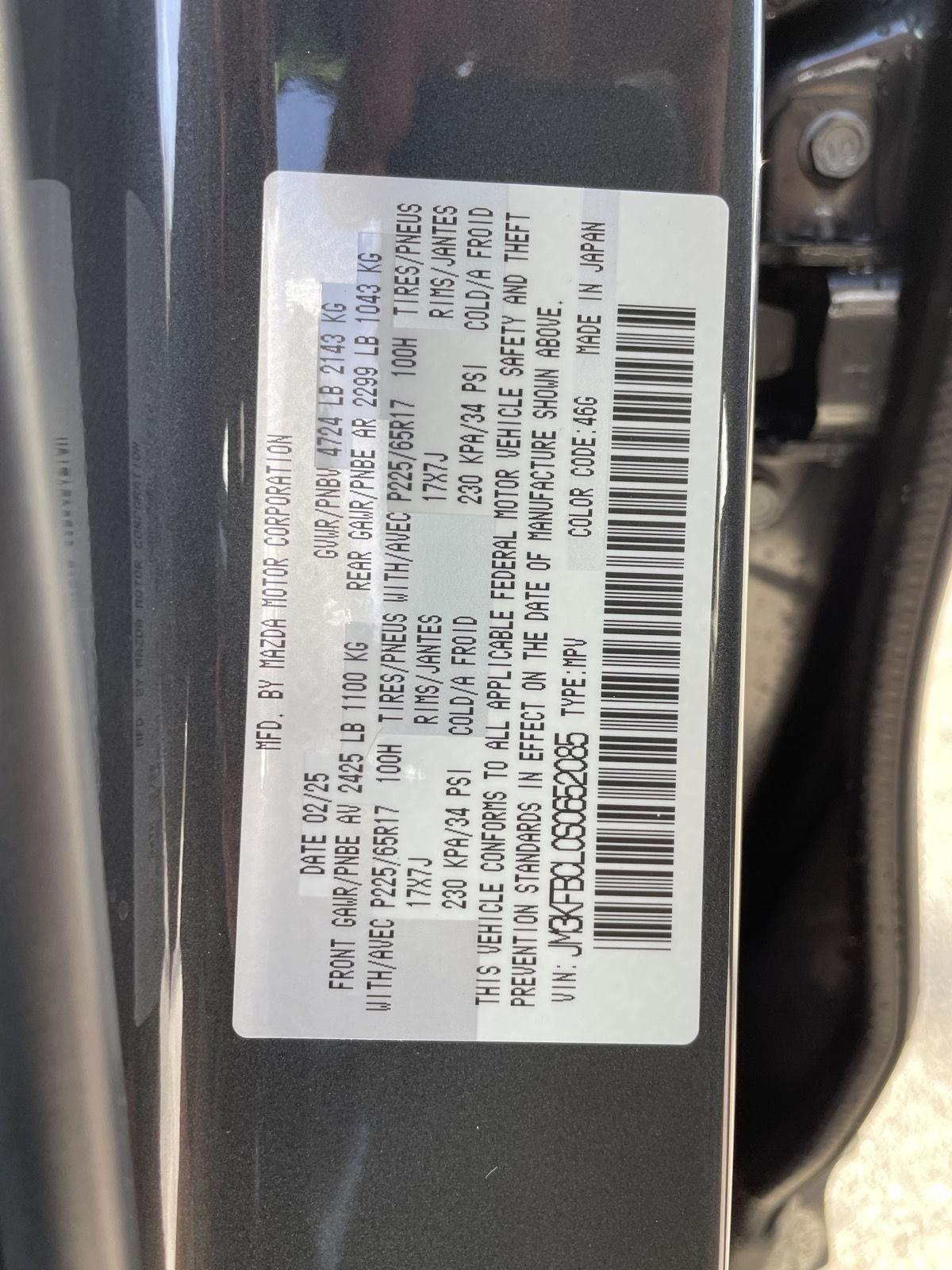 New 2025 Mazda CX-5 2.5 S Preferred Package SUV for sale in Lincoln NE