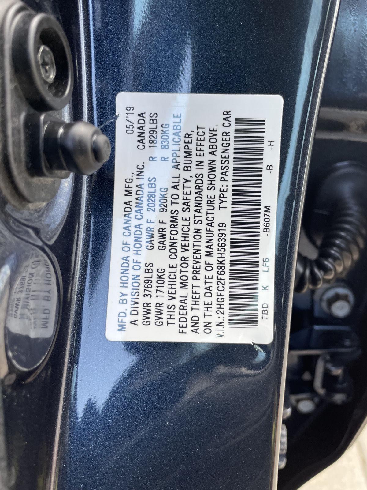 Used 2019 Honda Civic Sedan LX Sedan for sale in Lincoln NE