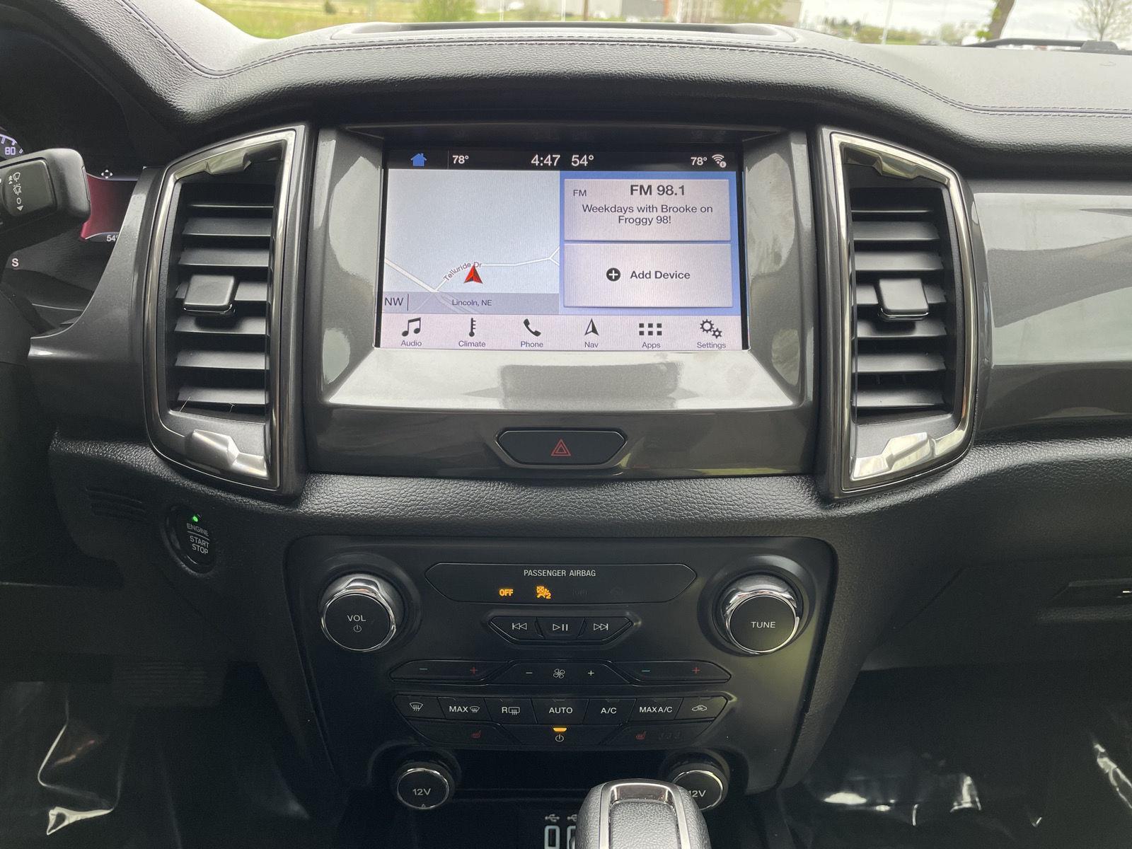 Used 2019 Ford Ranger Lariat Crew Cab Truck for sale in Lincoln NE