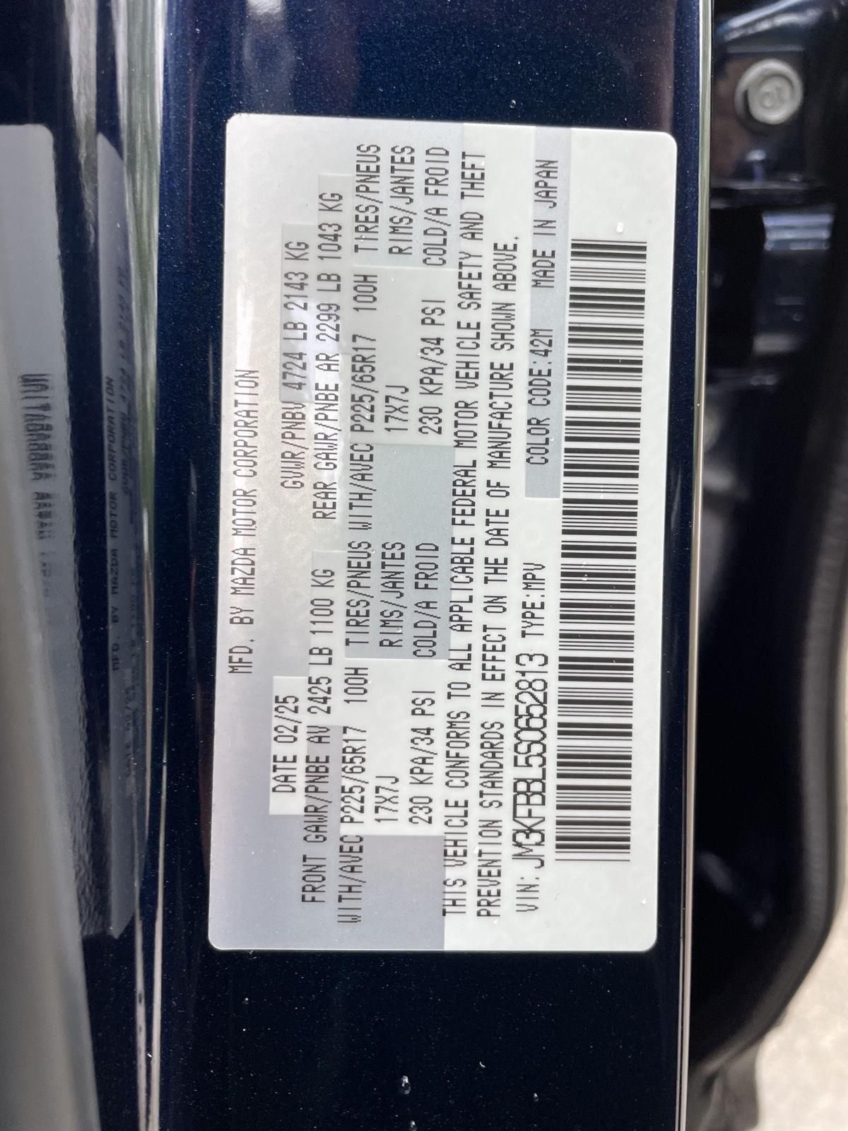 New 2025 Mazda CX-5 2.5 S Select Package SUV for sale in Lincoln NE