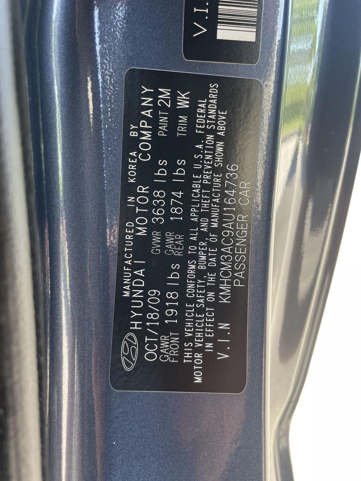 Used 2010 Hyundai Accent Blue 3 door hb for sale in Lincoln NE