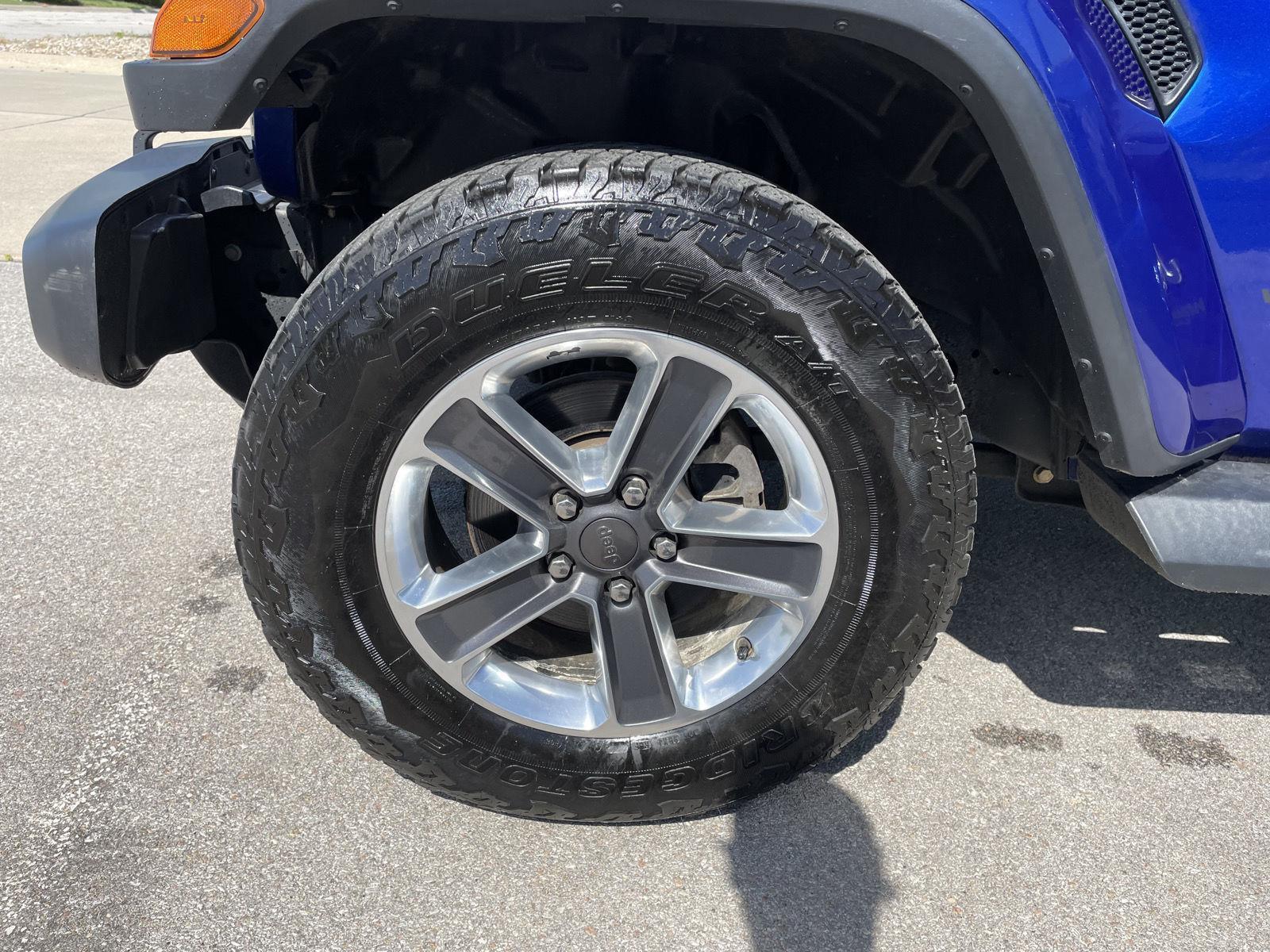 Used 2020 Jeep Wrangler Unlimited Sahara SUV for sale in Lincoln NE