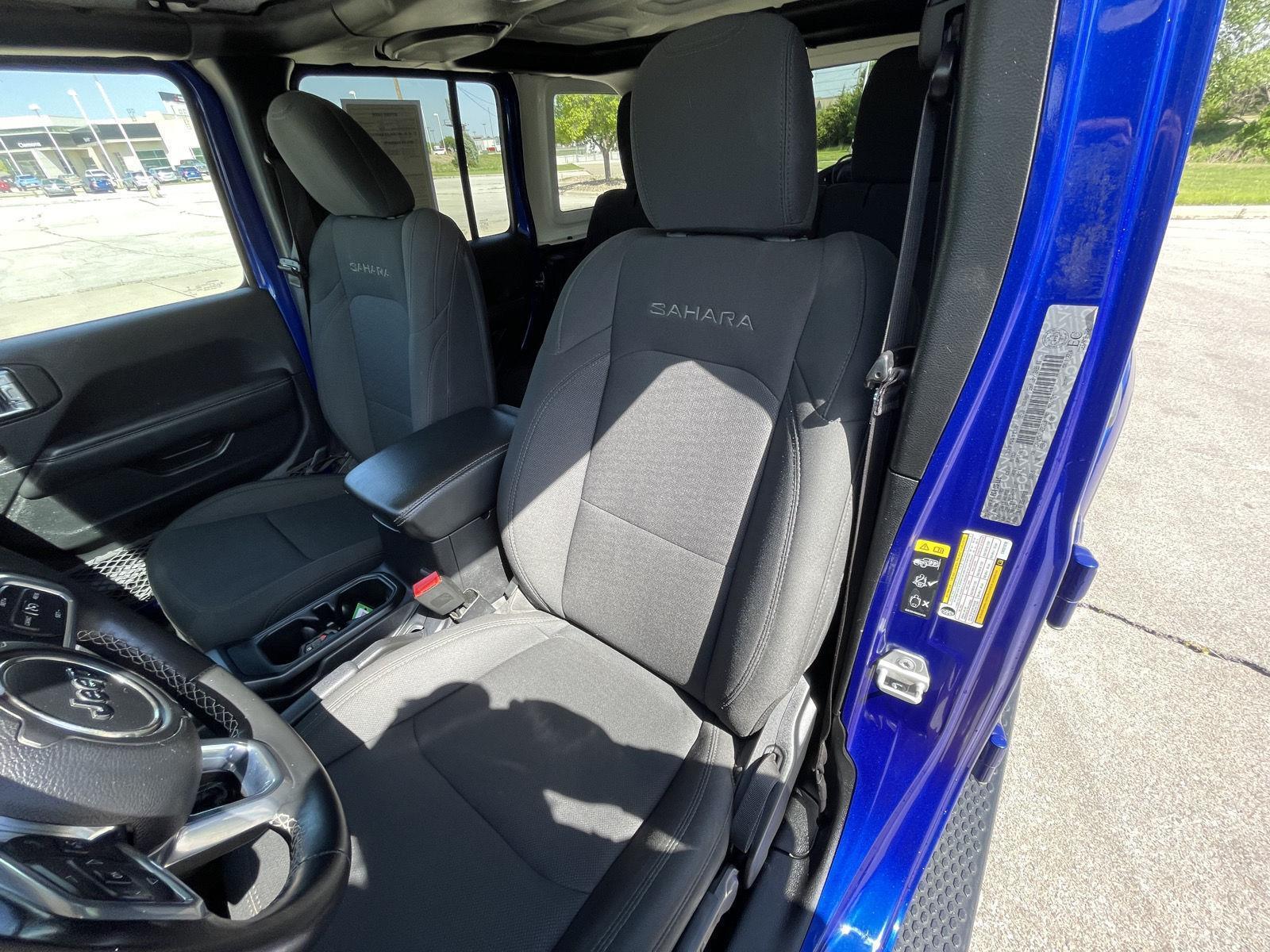 Used 2020 Jeep Wrangler Unlimited Sahara SUV for sale in Lincoln NE