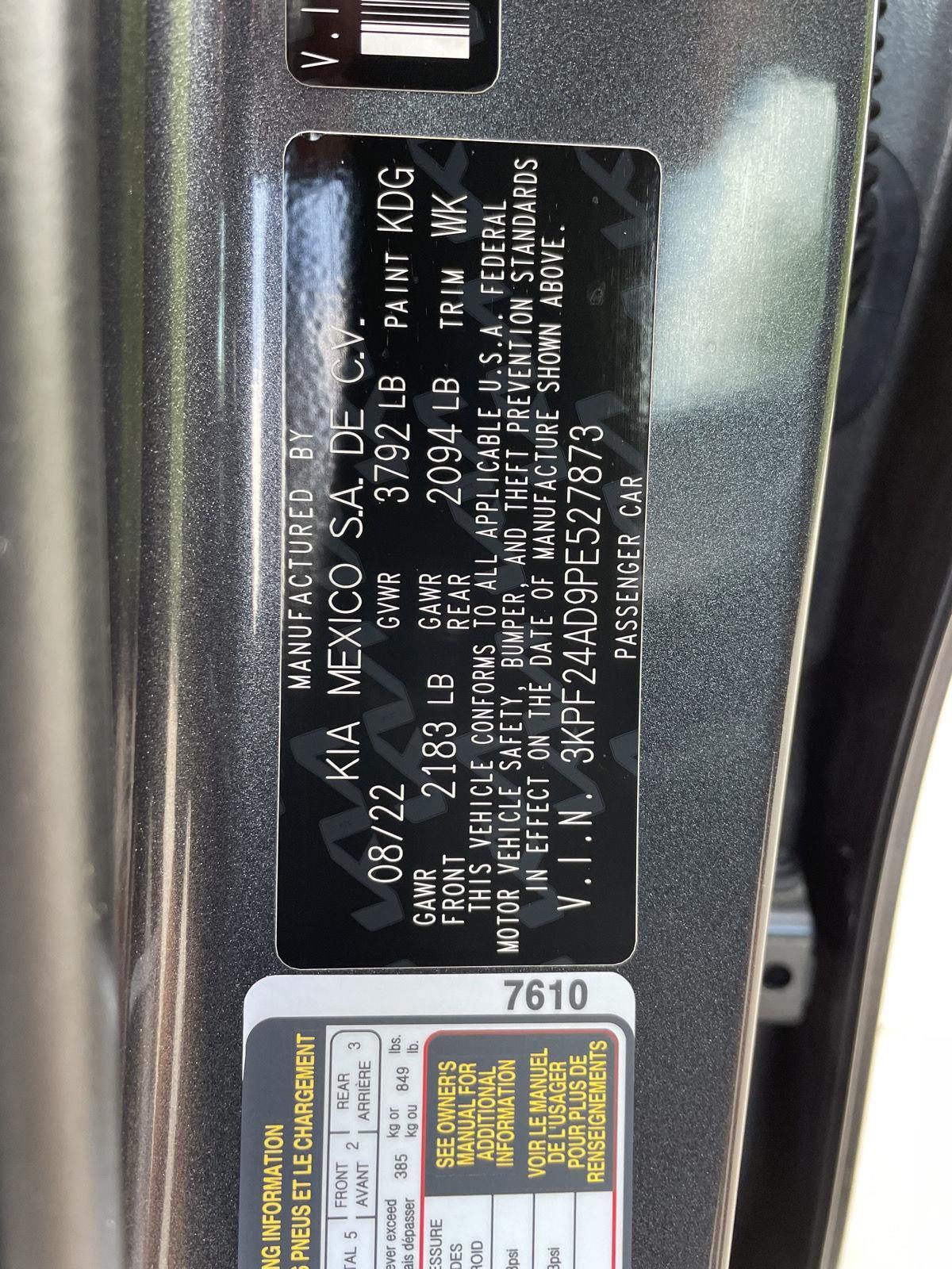 Used 2023 Kia Forte LXS Sedan for sale in Lincoln NE