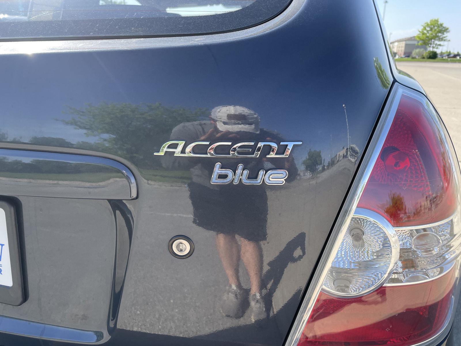 Used 2010 Hyundai Accent Blue 3 door hb for sale in Lincoln NE