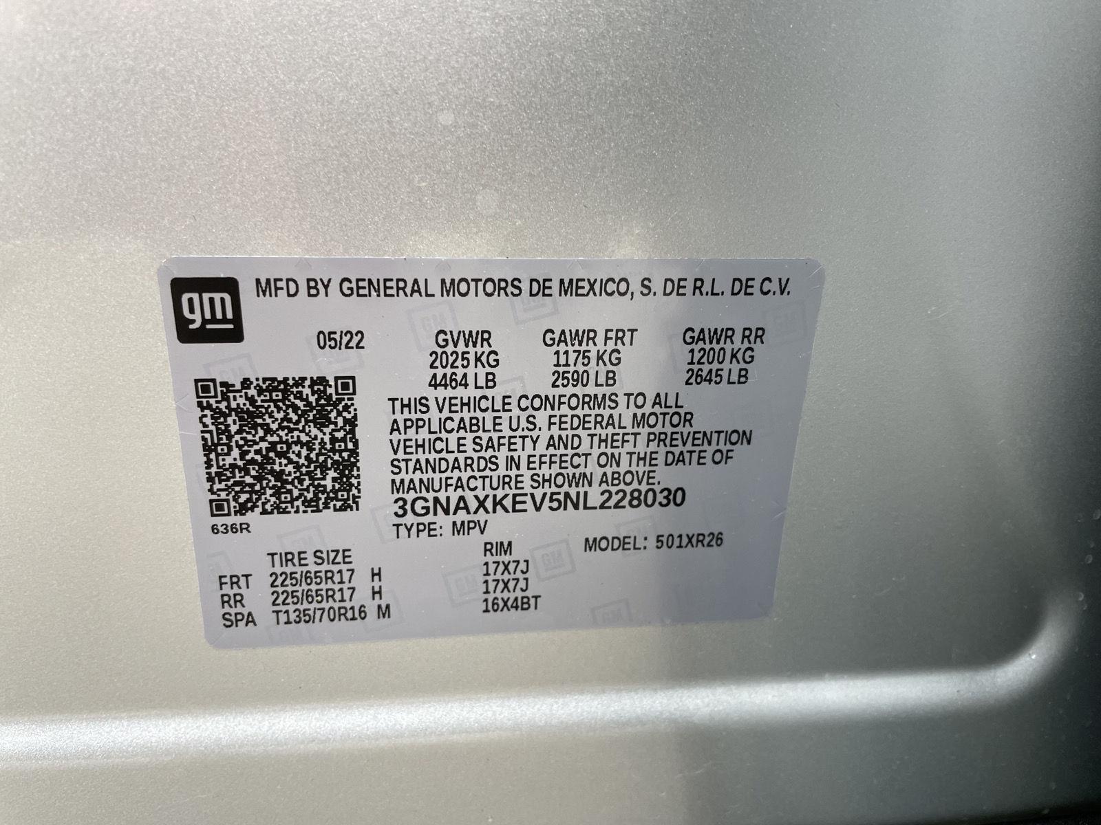 Used 2022 Chevrolet Equinox LT SUV for sale in Lincoln NE