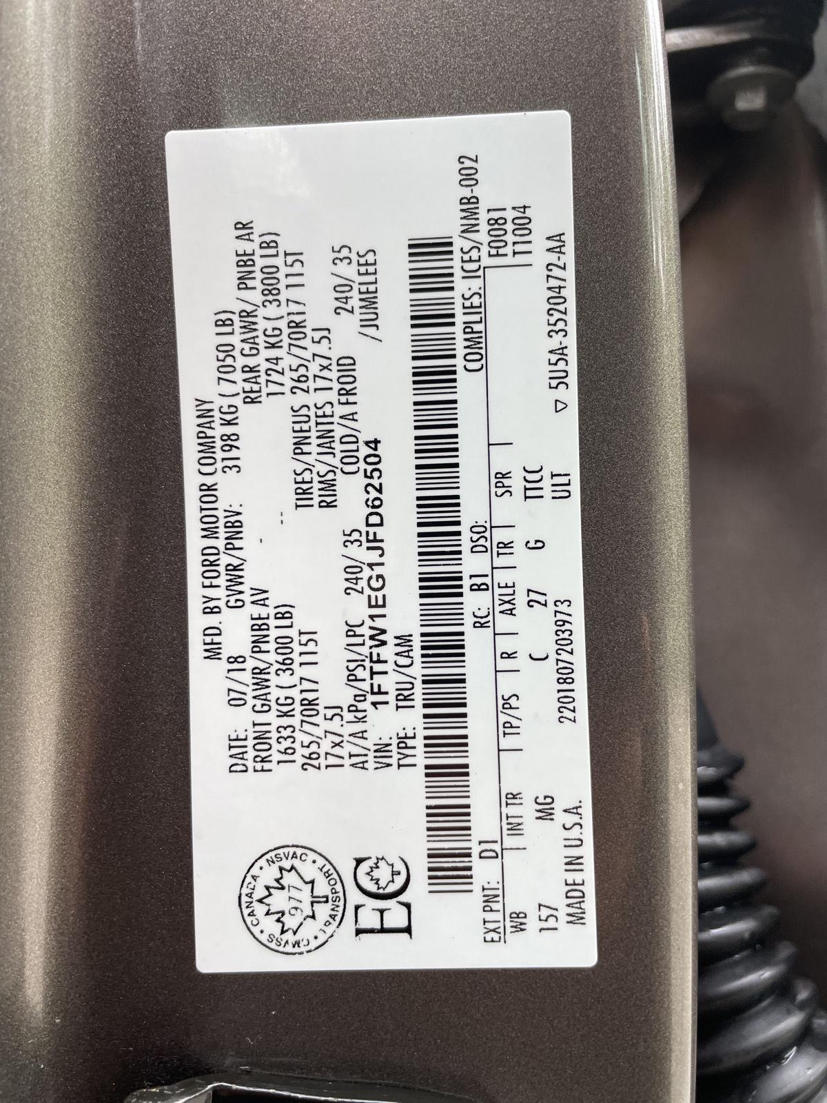 Used 2018 Ford F-150 XLT Crew Cab Truck for sale in Lincoln NE
