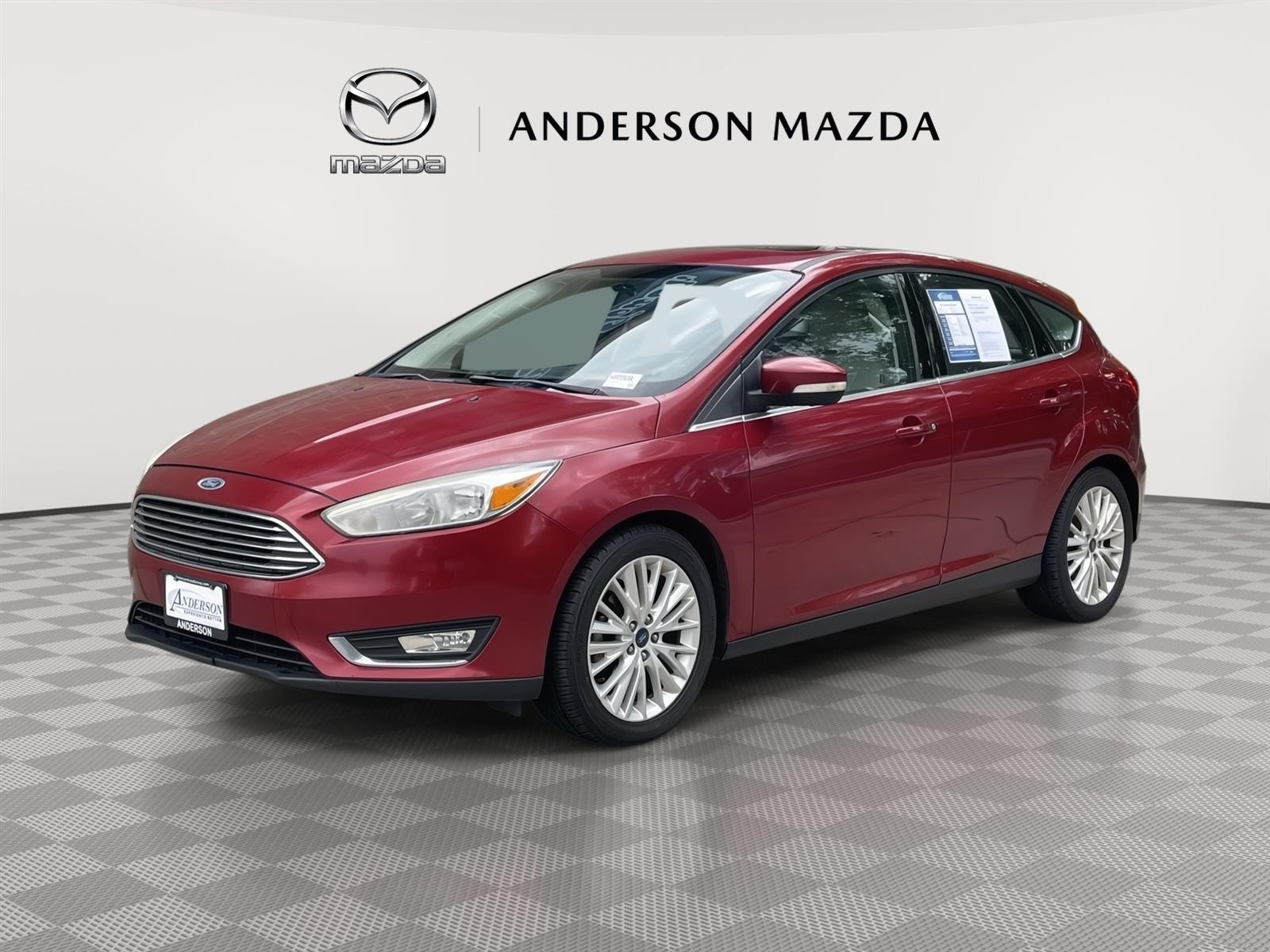 Used 2017 Ford Focus Titanium Hatchback for sale in Lincoln NE
