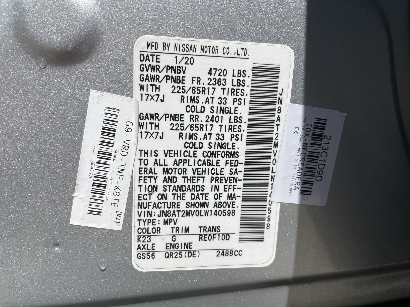 Used 2020 Nissan Rogue for sale in Lincoln NE