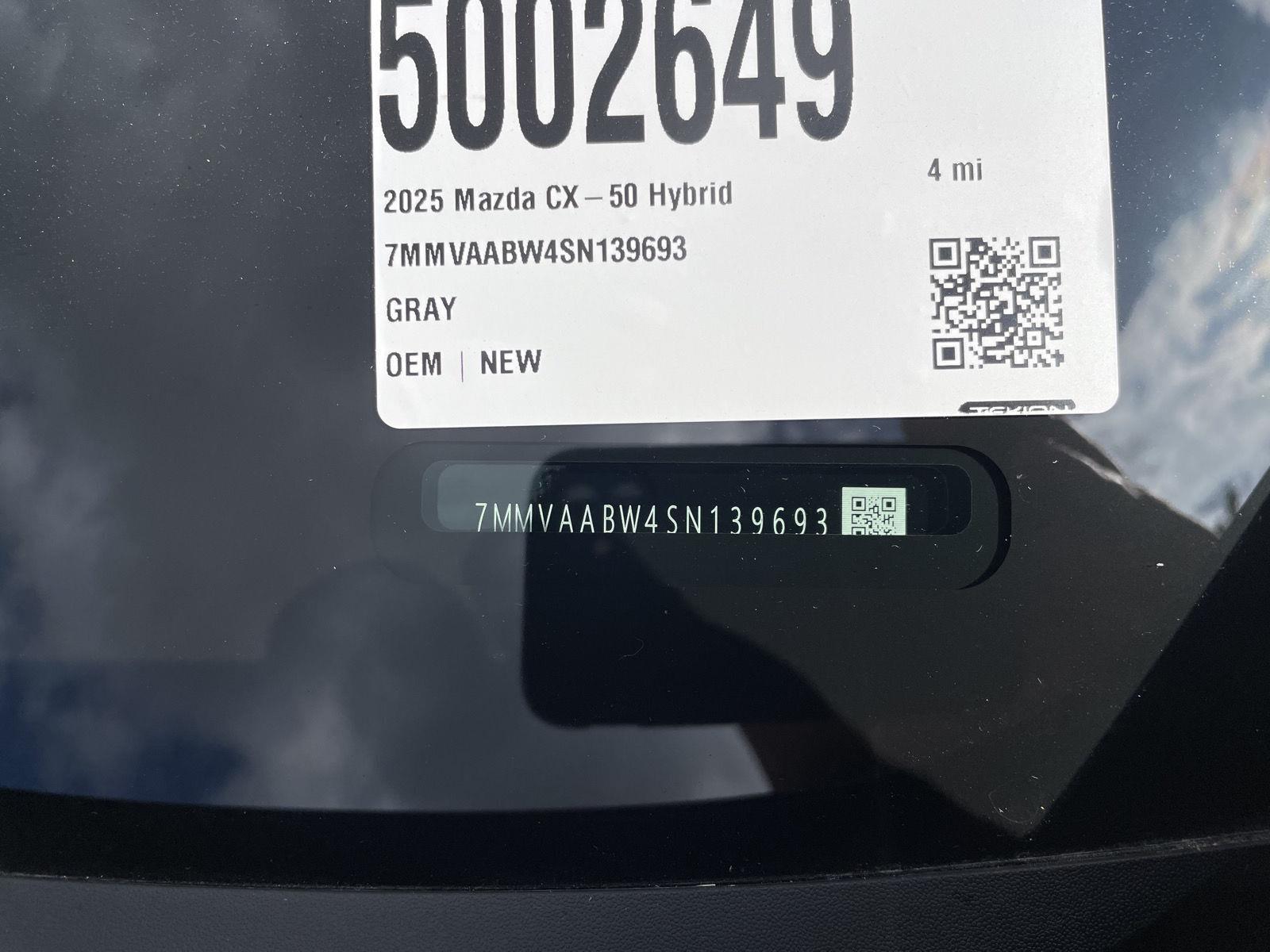 New 2025 Mazda CX-50 Hybrid Preferred Package SUV/Crossover for sale in Lincoln NE