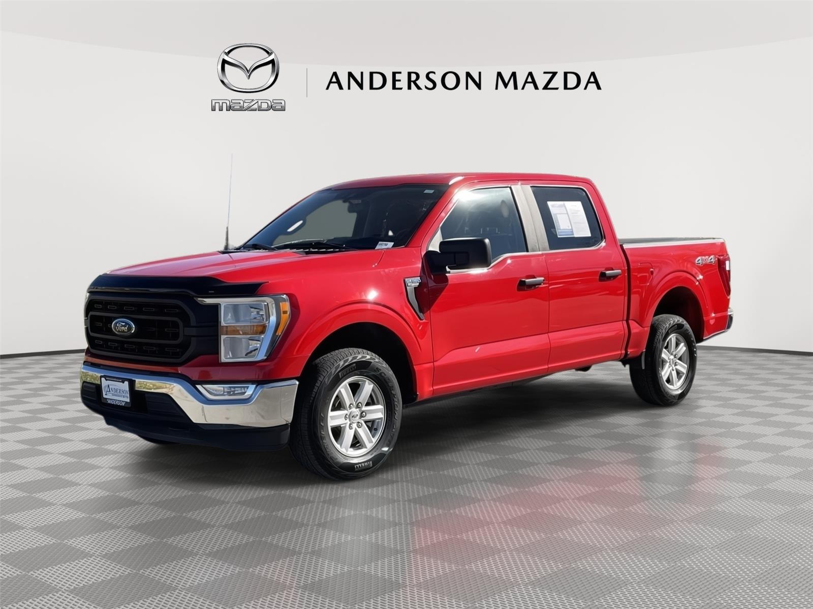 Agate Black Metallic 2022 Ford F-150 Pickup Truck Four-Wheel Drive Automatic