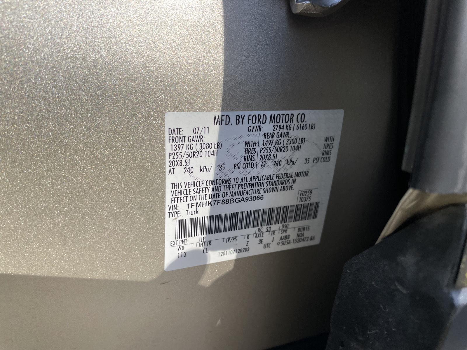 Used 2011 Ford Explorer Limited FWD  for sale in Lincoln NE