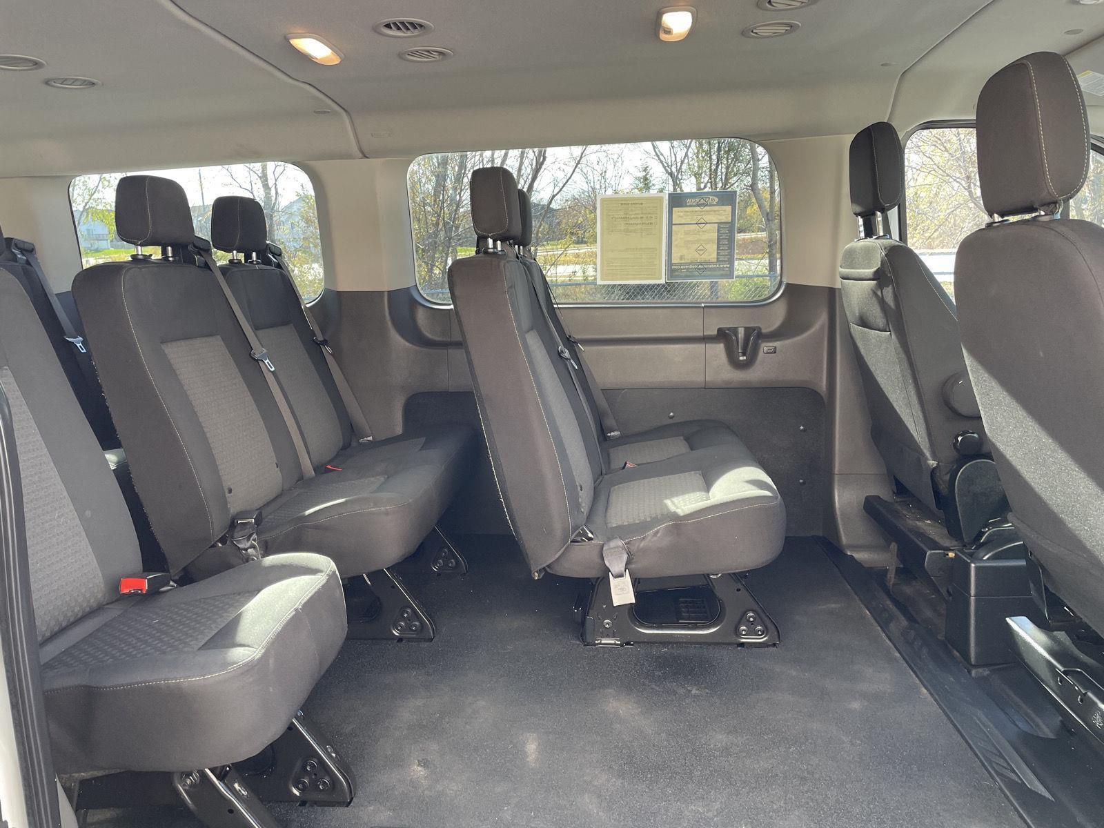 Used 2020 Ford Transit Passenger Wagon T-150 130 Low Roof XL RWD Minivan for sale in Lincoln NE