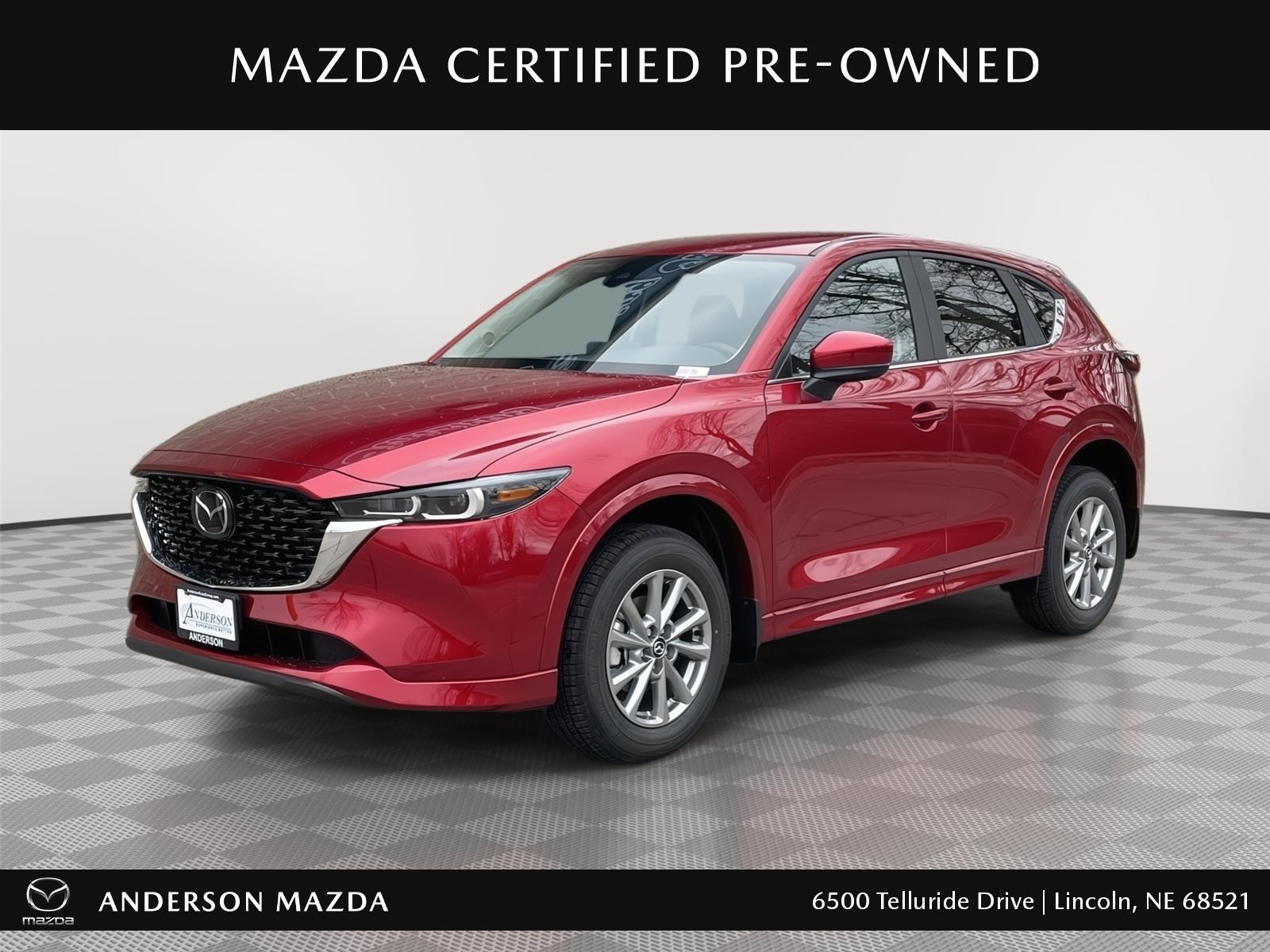 Soul Red Crystal Metallic 2025 Mazda CX-5 2.5 S Select AWD SUV / Crossover All-Wheel Drive Automatic