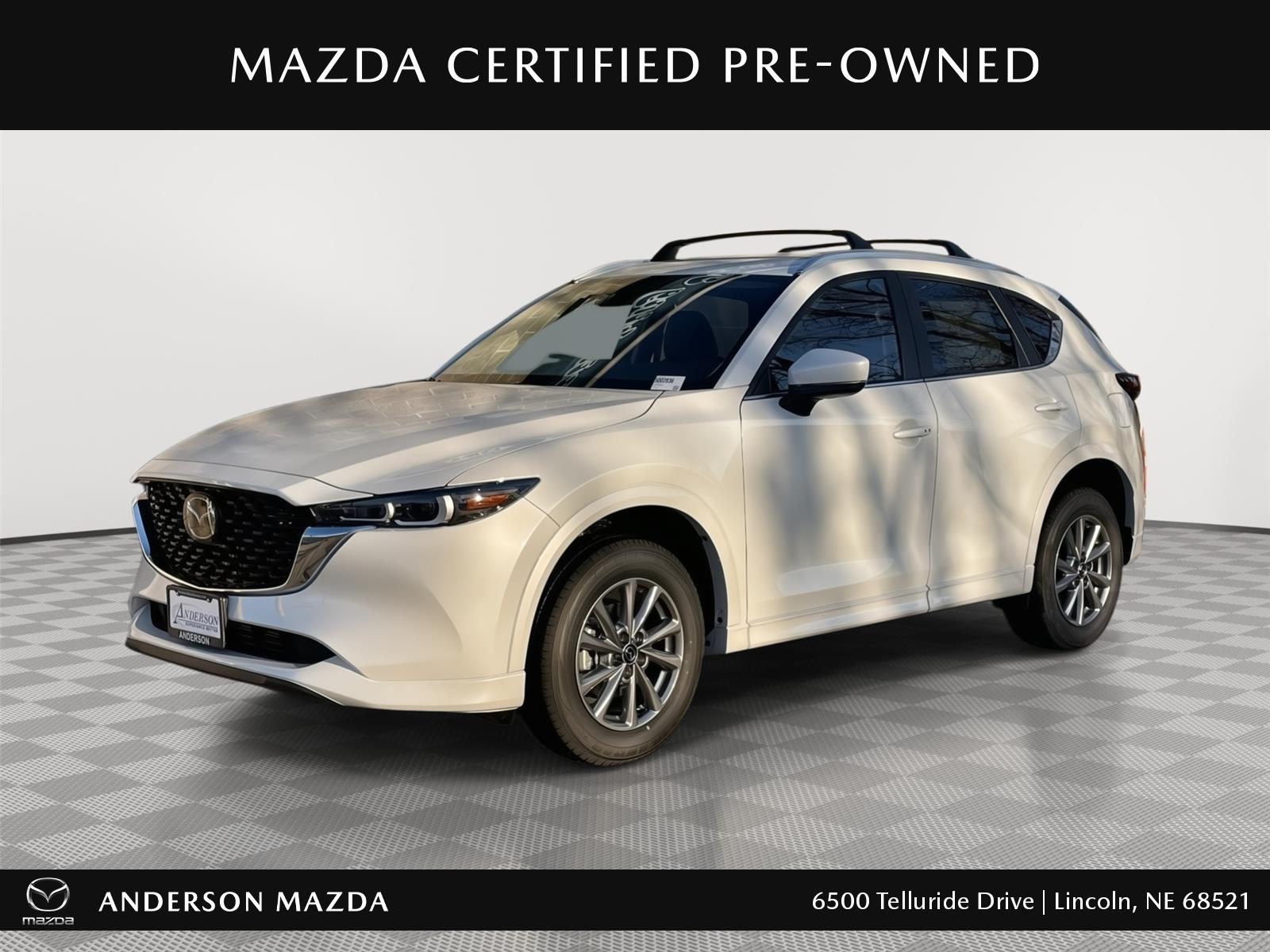 Rhodium White Metallic 2025 Mazda CX-5 2.5 S Select AWD SUV / Crossover All-Wheel Drive Automatic