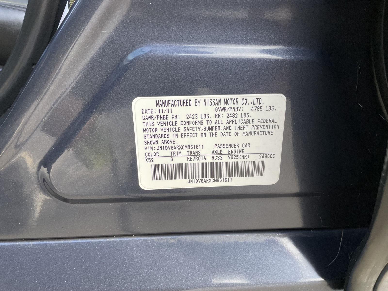 Used 2012 Infiniti G25 for sale in Lincoln NE