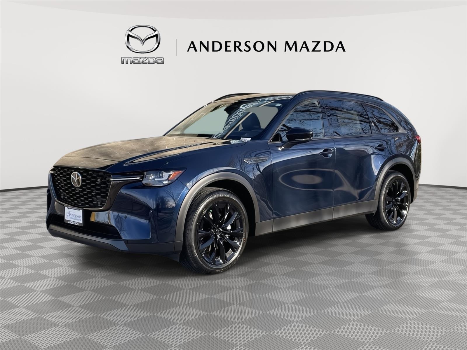 Deep Crystal Blue Mica 2026 Mazda CX-90 3.3 Turbo Premium Sport AWD SUV / Crossover All-Wheel Drive Automatic