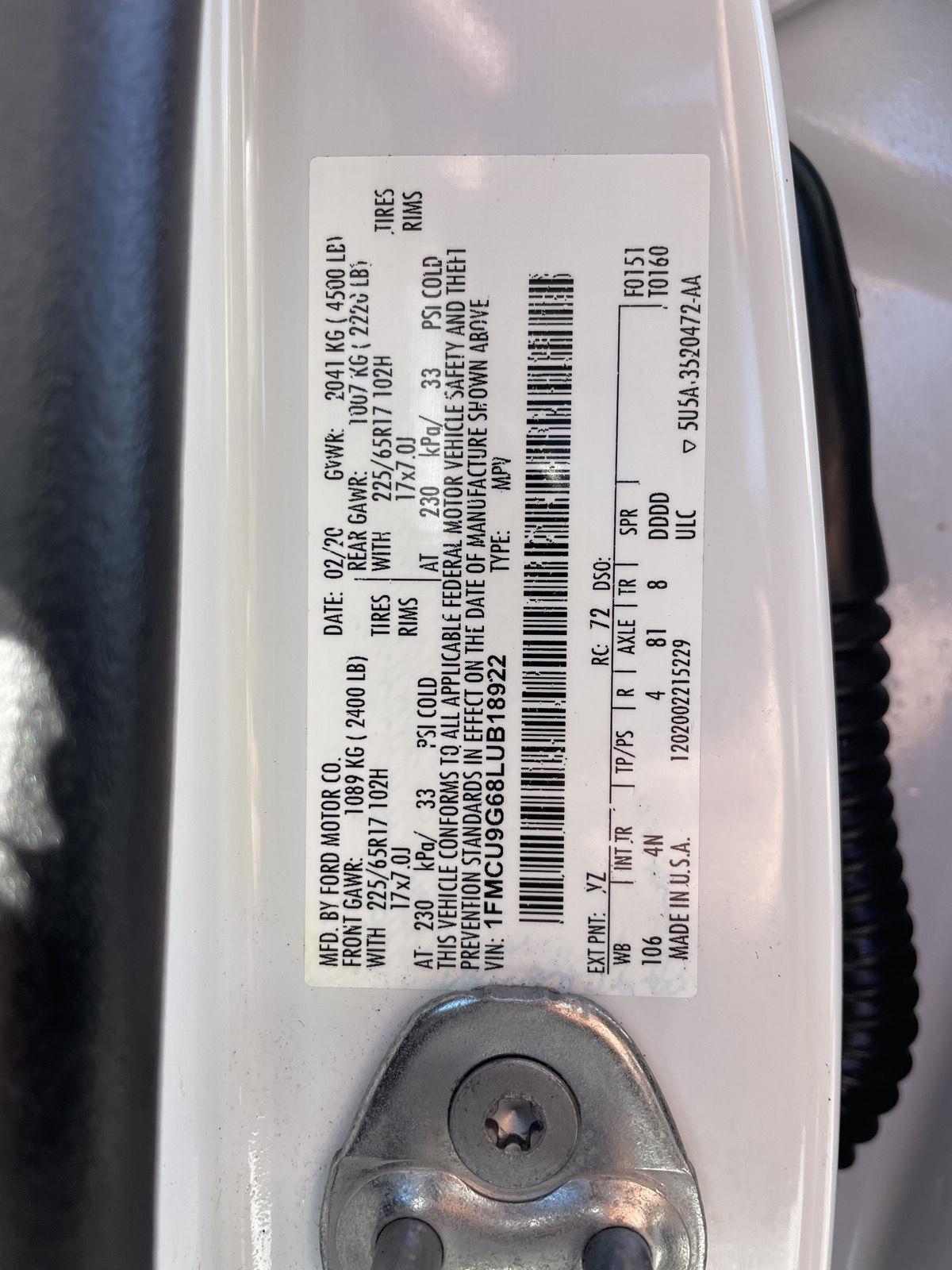 Used 2020 Ford Escape for sale in Lincoln NE