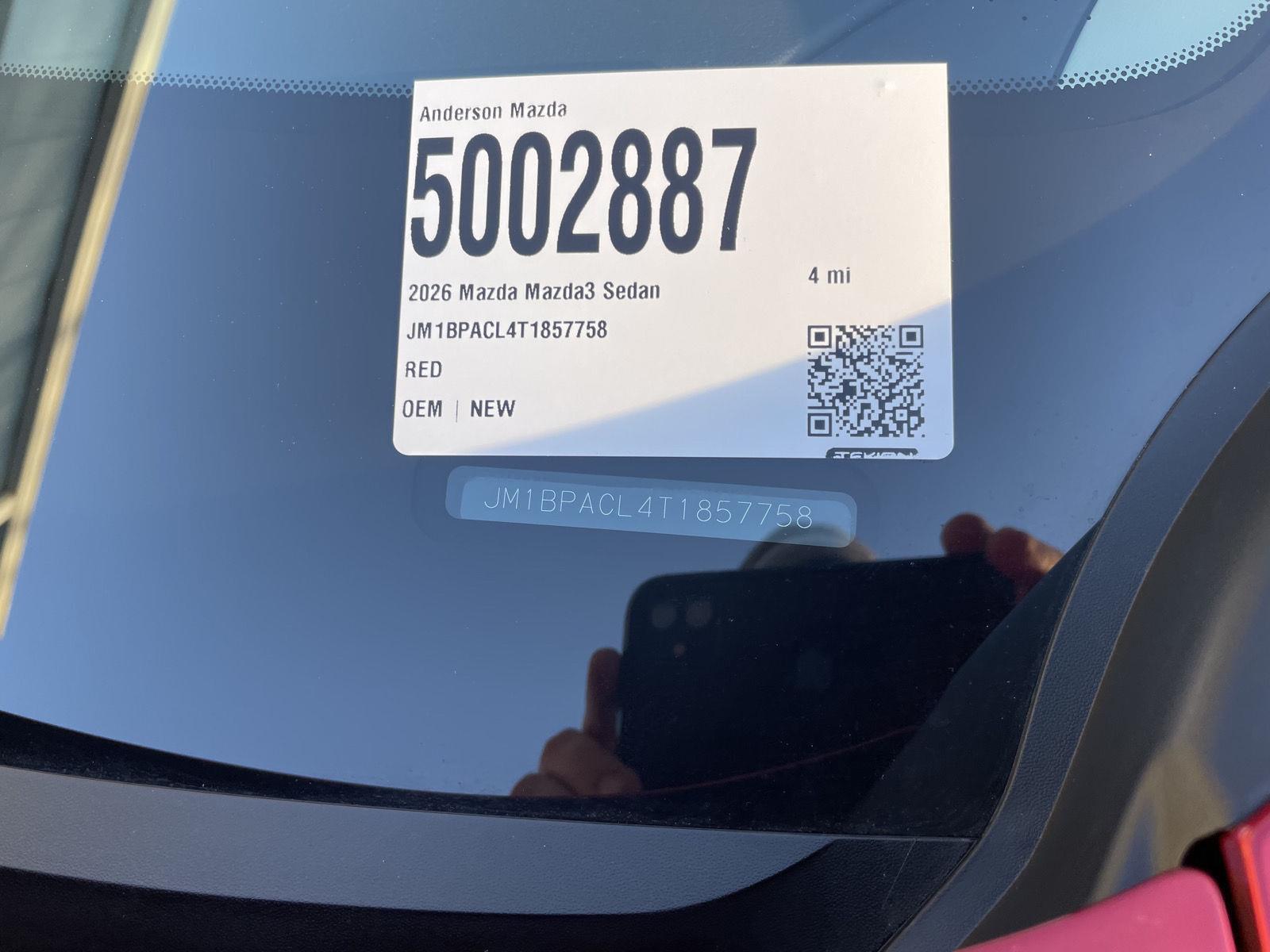 New 2026 Mazda Mazda3 Sedan for sale in Lincoln NE