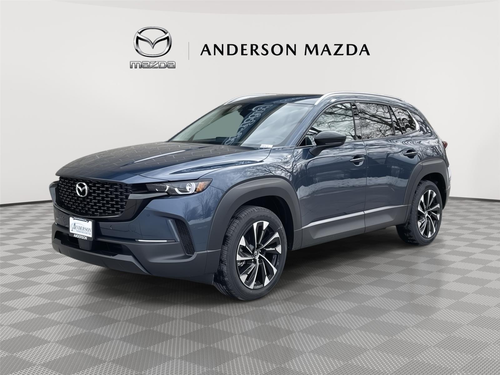Ingot Blue Metallic 2026 Mazda CX-50 Hybrid Premium Plus AWD SUV / Crossover All-Wheel Drive Continuously Variable Transmission