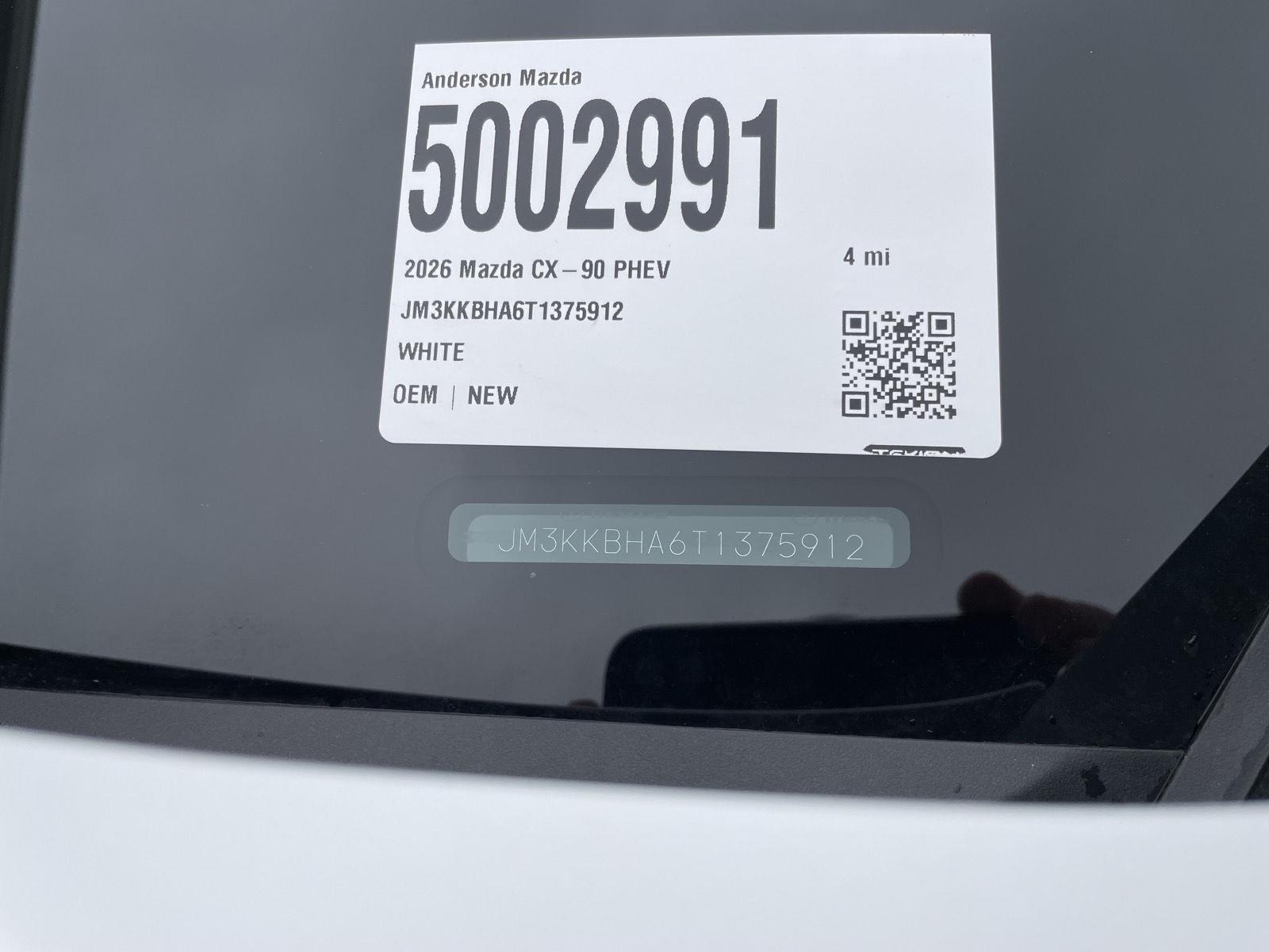 New 2026 Mazda CX-90 PHEV for sale in Lincoln NE